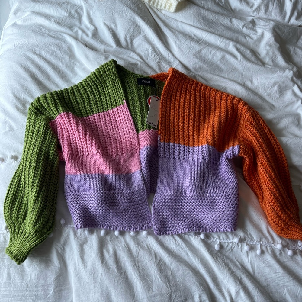 Colorblock sweater